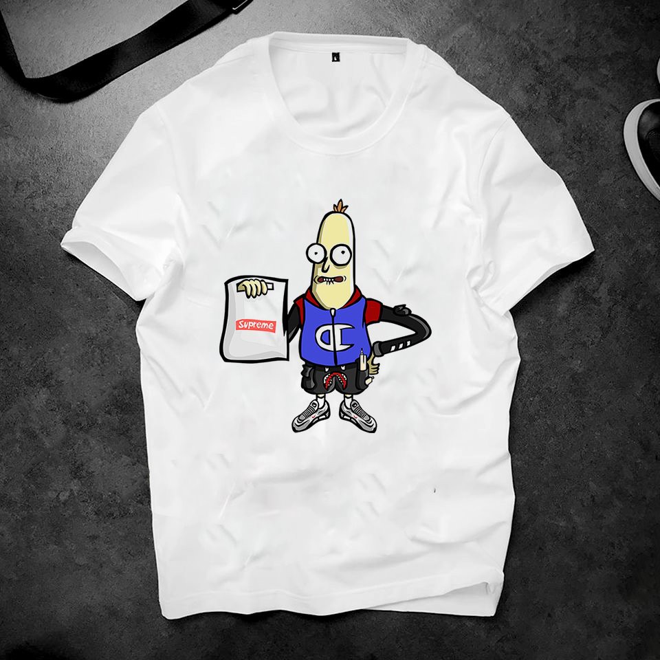 Áo thun unisex in phong cách độc lạ chất vải dày mịn 2019ts611