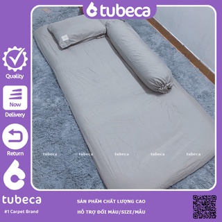 Ga nệm/Drap Nệm + 2 vỏ gối nằm vải Tici Cotton size 1m4x2m siêu mát