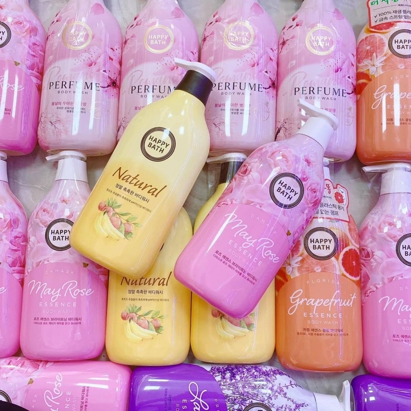 Sữa Tắm Nước Hoa Happy Bath Hàn Quốc Siêu Thơm