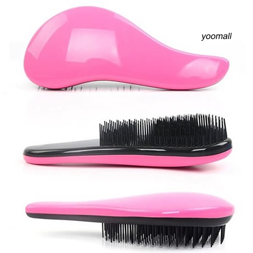 [Hàng mới về] Lược mát xa da đầu gỡ rối tóc với tay cầm thời trang chuyên dụng cho tiệm làm tóc