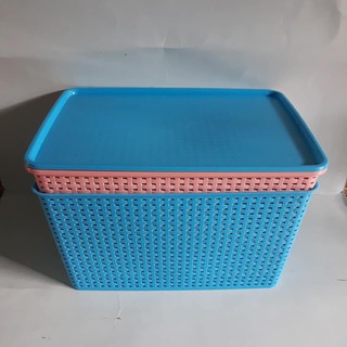 Rổ Nhựa Có Nắp Việt Nhật Size M