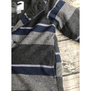 Áo khoác bé trai dạ mỏng trần bông Oldnavy
