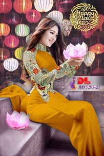 Vải áo dài Gạch bông