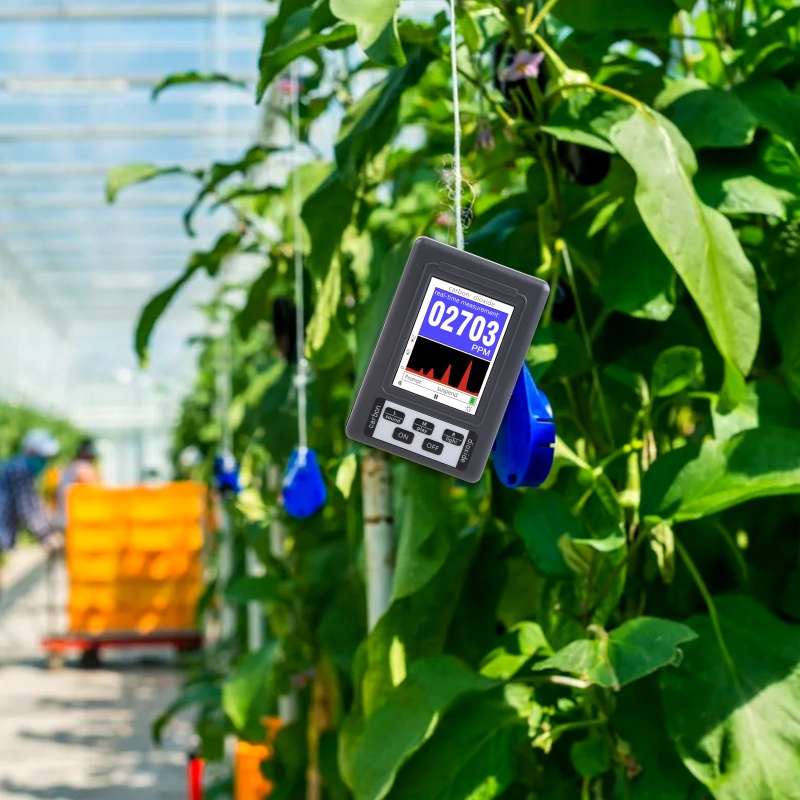 Máy Dò Carbon Dioxide CO2 Màn Hình Lớn Chất Lượng Cao