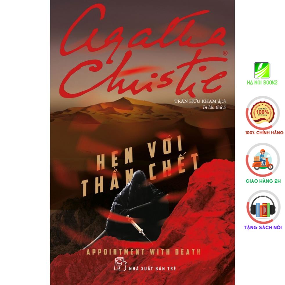 Sách - Hẹn Với Thần Chết - Tác giả  Agatha Christie - NXB Trẻ