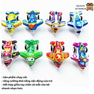 Phi cơ chiến đấu mô hình chạy cót mini