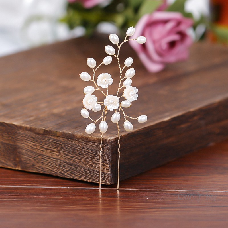 GETNOIVAS Trâm Cài Tóc Hình Hoa Trang Nhã Phong Cách Trung Hoa