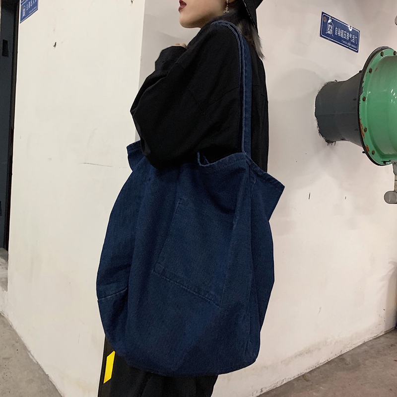 Túi đeo vai phong cách harajuku đươn giản sức chứa lớn