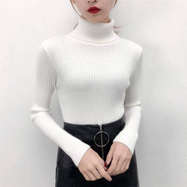 Com bo Áo len cao cổ 4 chiếc