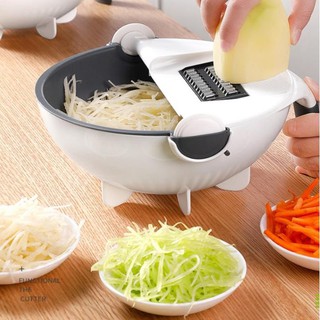 Dụng cụ nạo rau củ quả kèm rổ 9 trong 1