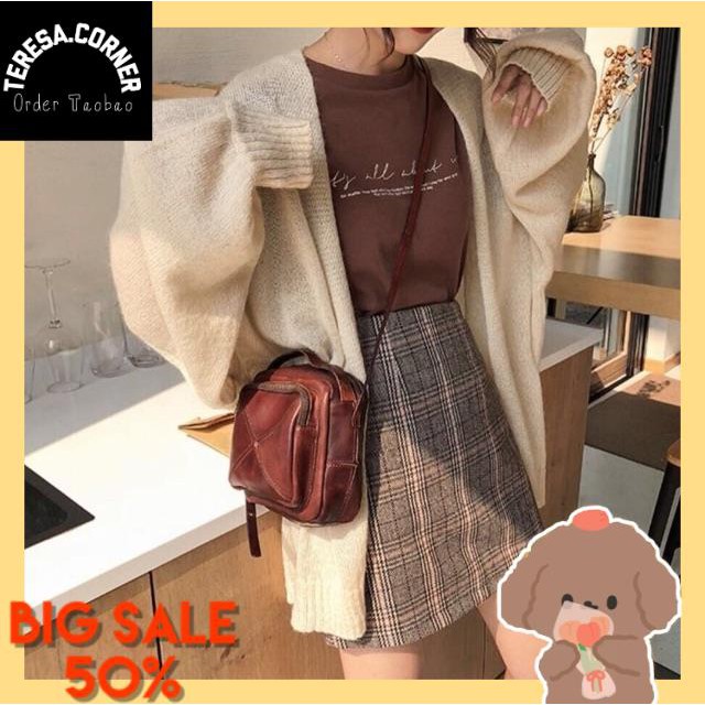 [ORDER]CHÂN VÁY CARO ULZZANG VINTAGE | BigBuy360 - bigbuy360.vn