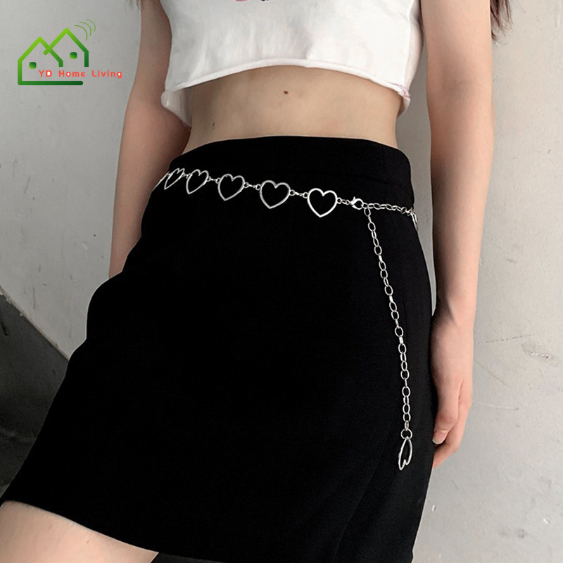 Thắt lưng họa tiết trái tim hợp thời trang