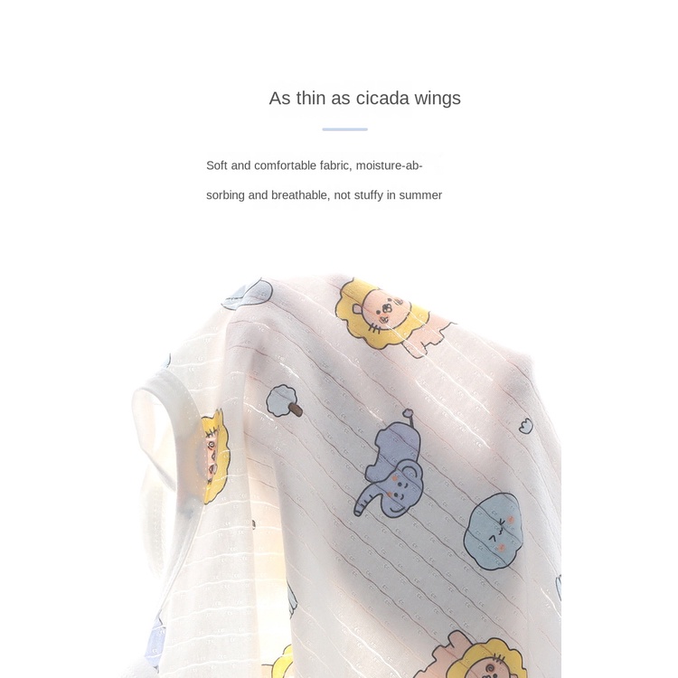 Bộ Áo Liền Quần Tam Giác Tay Ngắn Bằng Vải Cotton In Họa Tiết Hoạt Hình Dễ Thương Cho Bé Sơ Sinh 0-18 Tháng