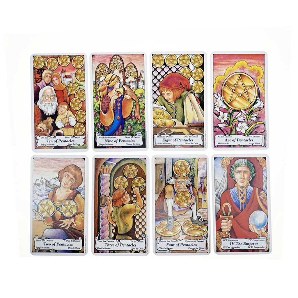 Bộ bài tarot bản tiếng anh độc đáo chuyên dụng cho tiệc và gia đình
