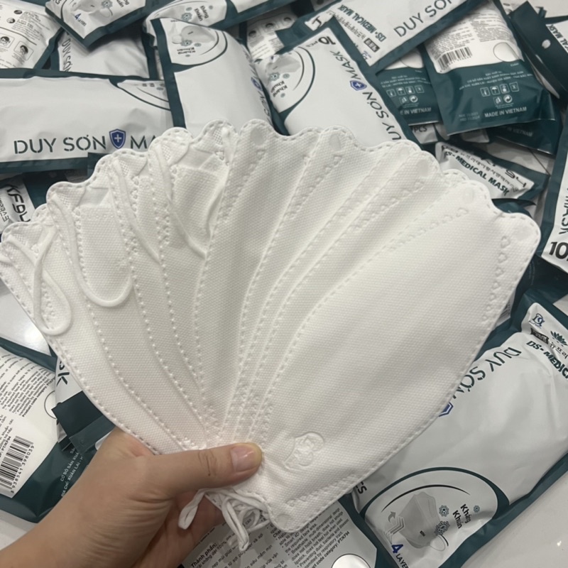 Khẩu trang 4D KF94 chống bụi mịn, kháng khuẩn tuyệt đối