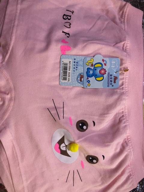 Quần xì đùi bé gái hình động vật dễ thương