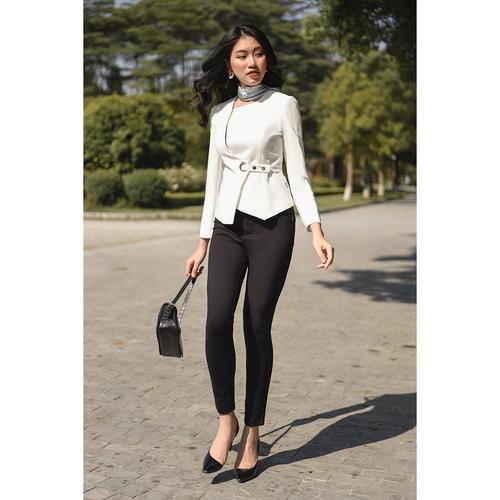 Áo vest cổ tròn, vạt lệch MMOutfit V0820163 | BigBuy360 - bigbuy360.vn