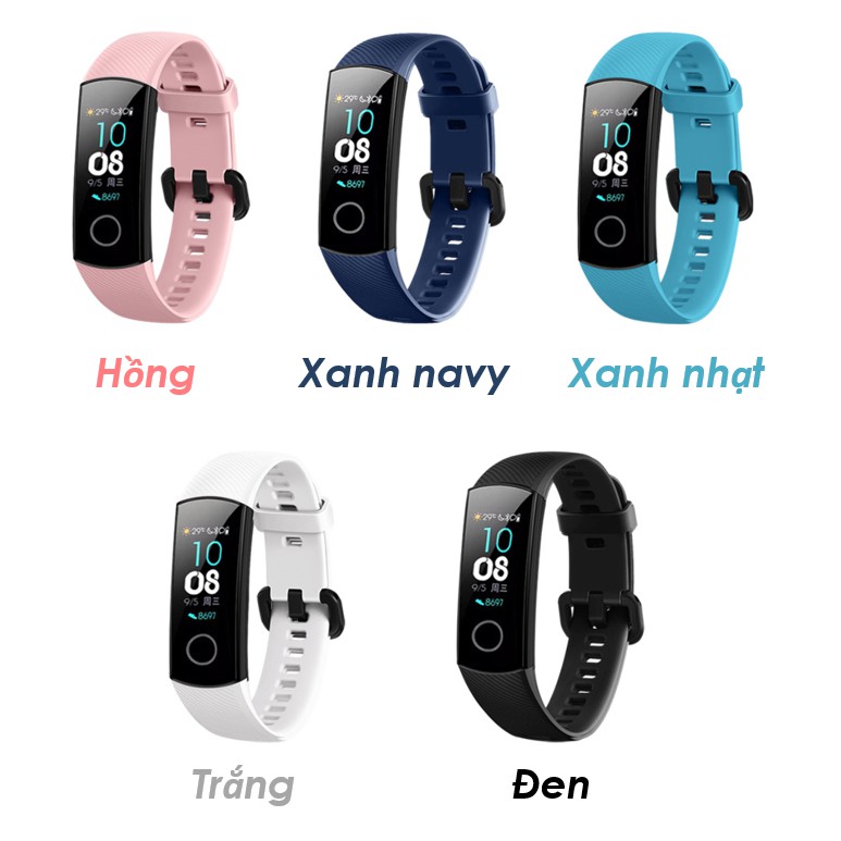 Vòng đeo tay thay thế Honor Band 4/5 - Dây đeo thay thế Honor Band 5 - Miếng dán màn hình Honor Band 4