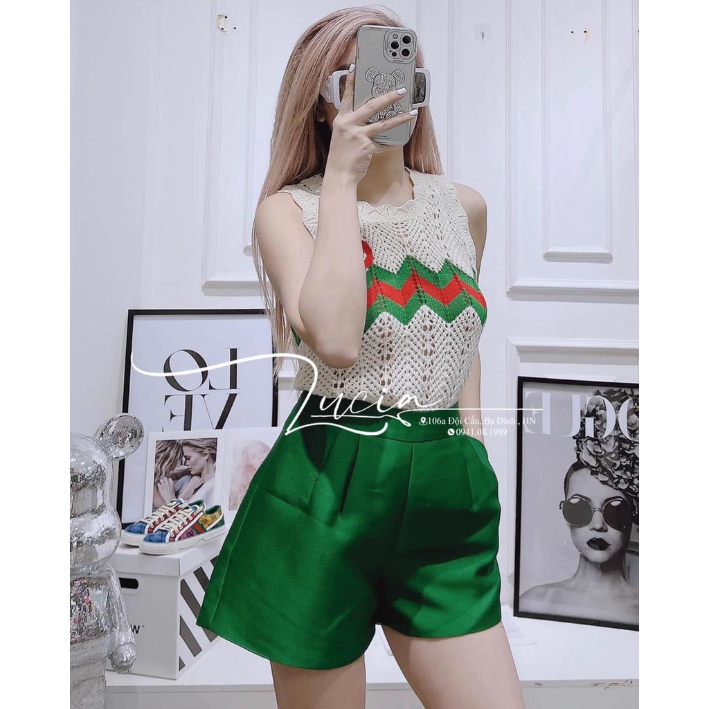Áo len lưới sát nách G9 hàng Quảng Châu L1