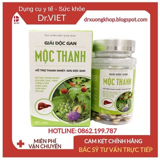 GIẢI ĐỘC GAN MỘC THANH - Khắc tinh viêm gan, suy giảm chức năng gan, xơ gan, men gan cao, xơ vữa động mạch, mỡ máu cao