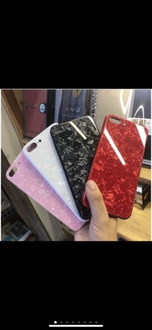 Ốp lưng mặt kính cường lực cho iphone 7 plus/8 plus