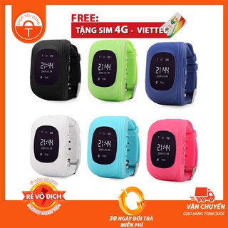 [GÍA TỐT] Đồng hồ thông minh định vị smart watch Q50 , Hỗ trợ cổng micro SIM