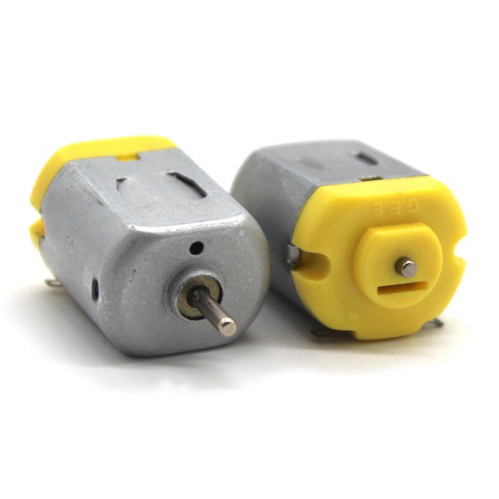 Bộ 4 động cơ motor mini 130 siêu khỏe, 3-5V, 3500-8000 vòng-phút chế các loại mô hình tàu thuyền máy bay