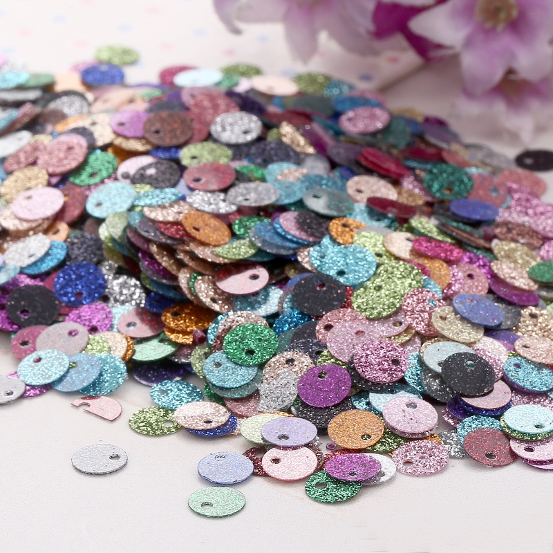 Túi Hạt Kim Sa 6mm Lấp Lánh Làm Trang Sức Thủ Công diy 10g