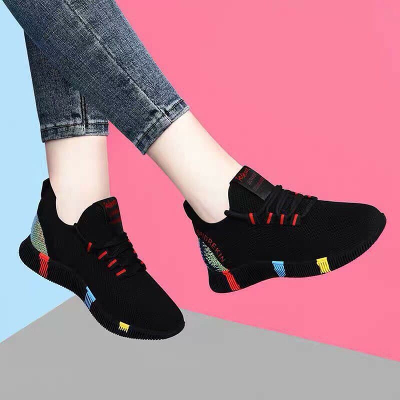 Giày thể thao nữ sneaker vải mềm cực chất , giày thể thao nữ đi êm giá cực rẻ