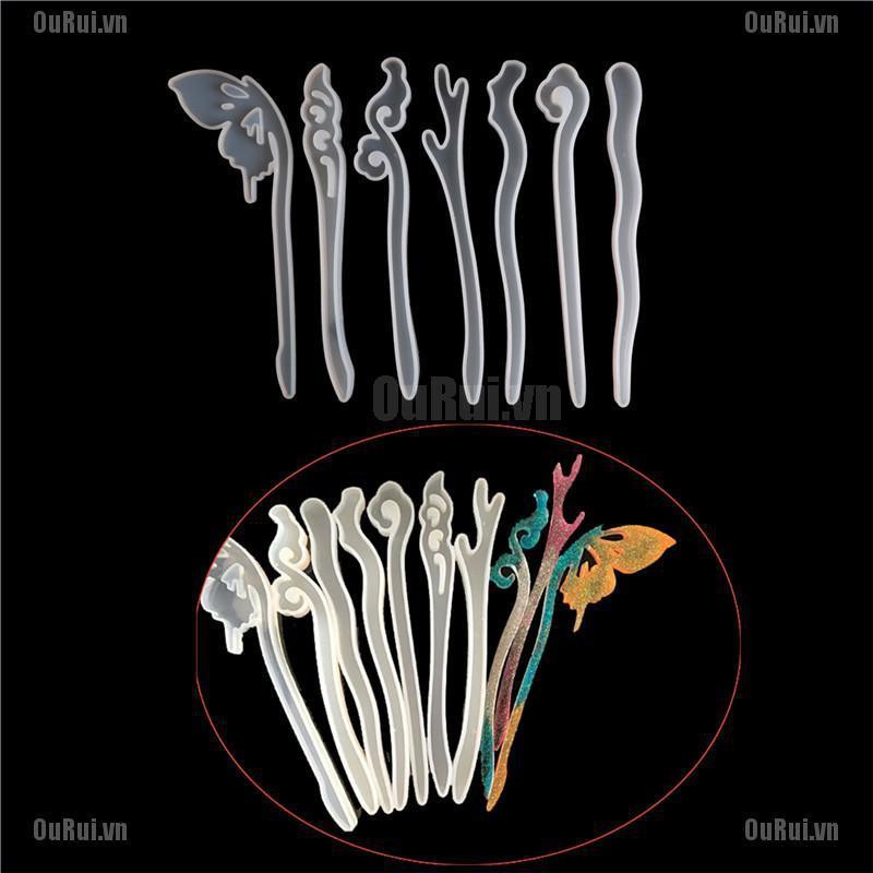 Trâm Cài Tóc Bằng Silicone Thời Trang