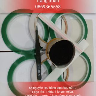 Combo nguyên liệu hàng quạt