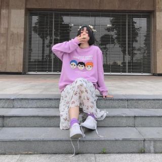 Nỉ chui sweater 3 đầu ảnh thật kèm clip quay form rộng chất nỉ dày dặn
