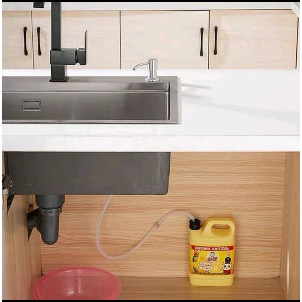 Vòi Hút Nước Rửa Chén Ống Dẫn Dài 1.2m Inox Tiện Dụng