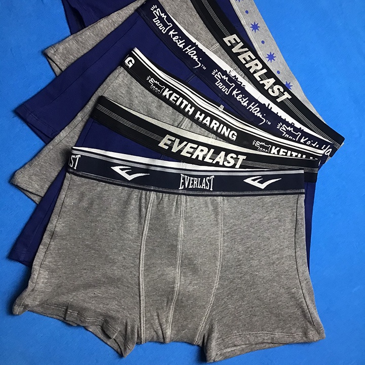 Quần boxer nam cotton 4 chiều - Quần sịp đùi nam siêu mát * Thoáng mát, thấm hút mồ hôi, co giãn tốt - Hàng xuất dư