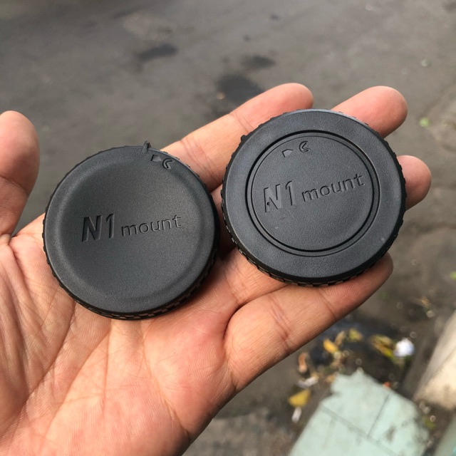 Bộ Cap (nắp) Body + Cap Đuôi Lens Máy Ảnh Mirroless Nikon-1