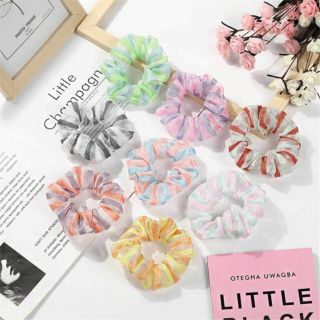 Combo 50 cột tóc scrunchies các mẫu