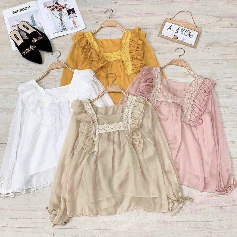 áo tơ bèo cổ u