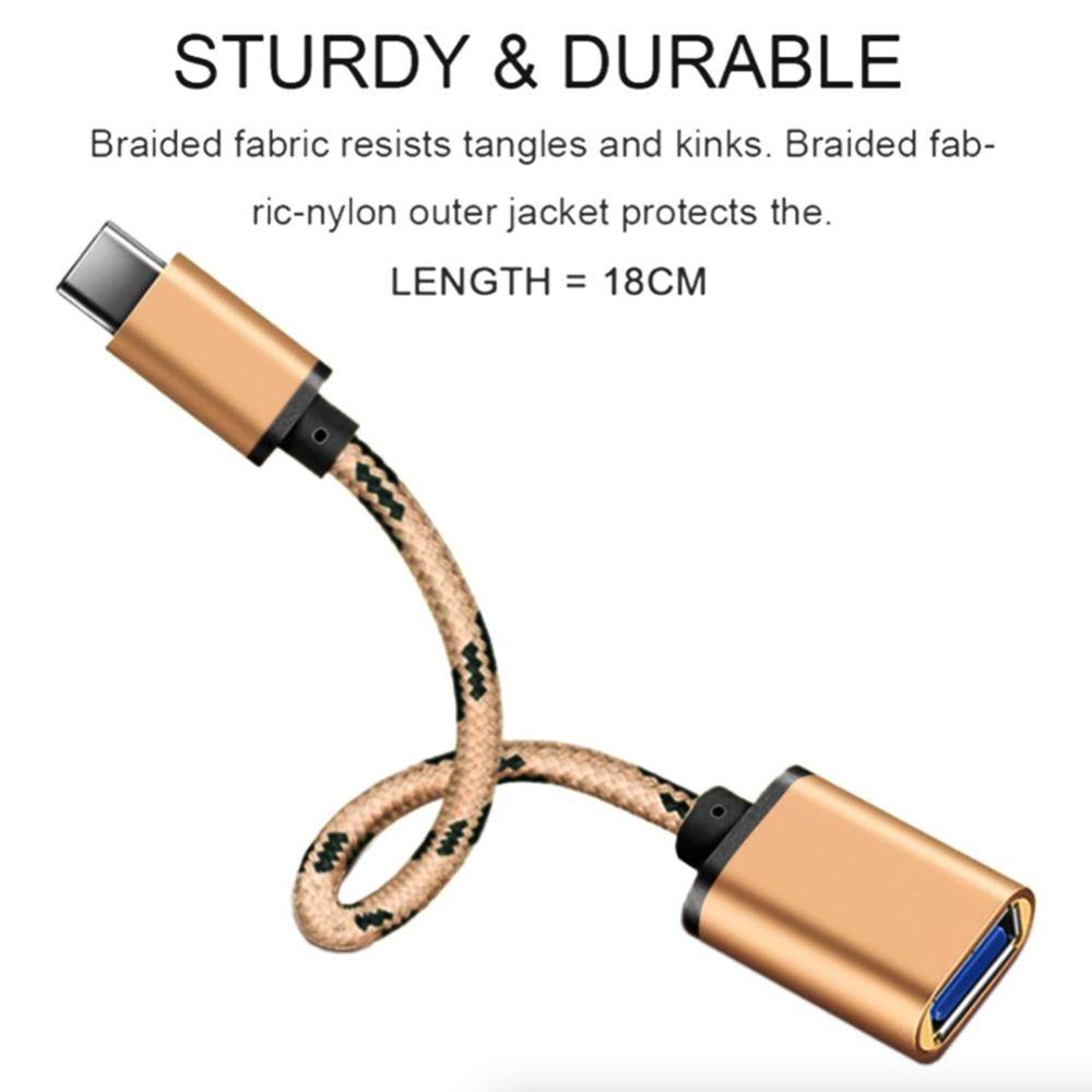 MYRONGVN Đầu Chuyển Đổi USB 3.1 Type C Sang USB 3.0 Type A Dễ Sử Dụng Cho Điện Thoại Di Động