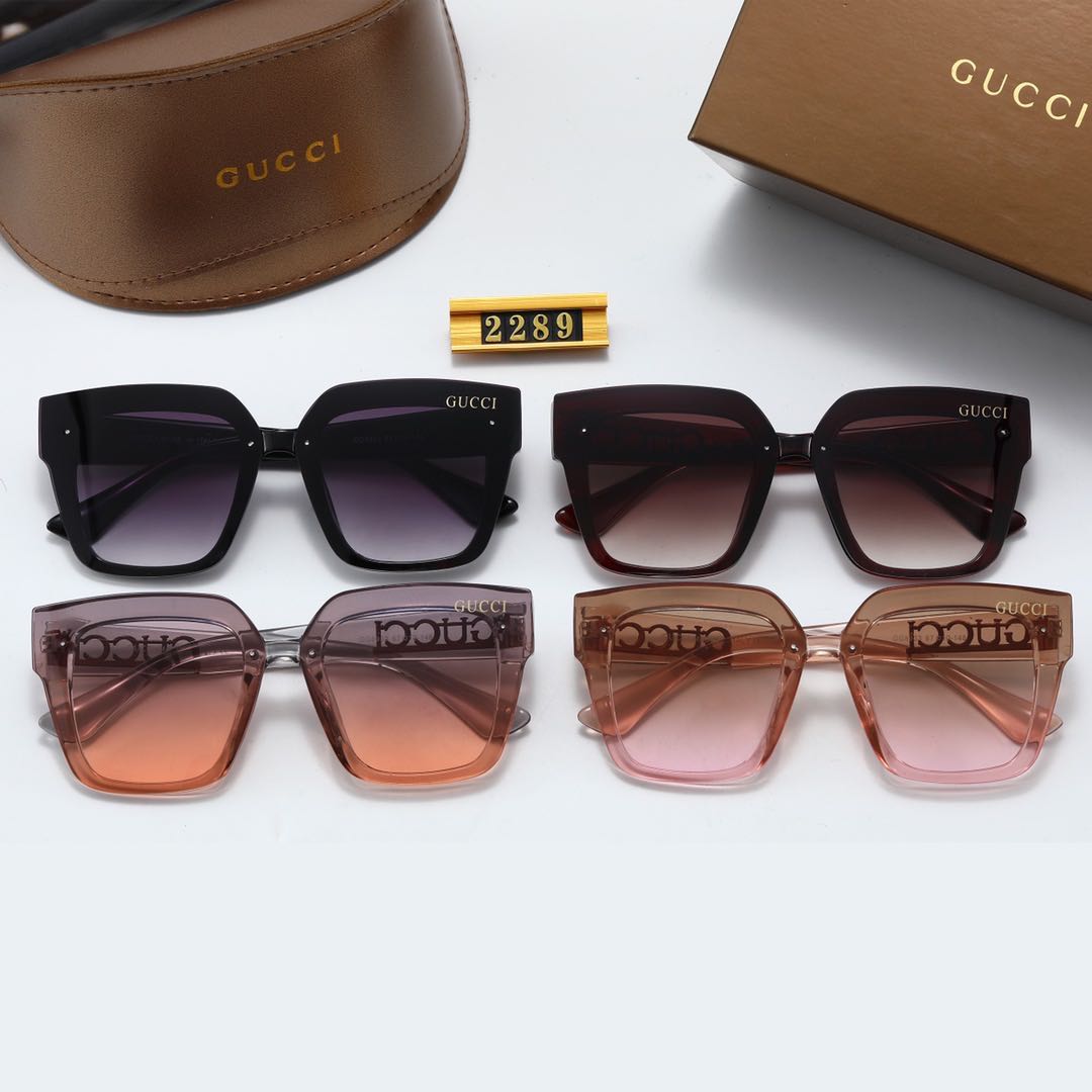 Gucci_ Kính râm 2021 Thời trang Hàn Quốc mới Kính râm phân cực nam và nữ Cặp đôi hợp thời trang Du lịch ngoài trời Kính râm lái xe thời trang Ngôi sao đường phố Chụp ảnh Wild Anti-UV Kính râm