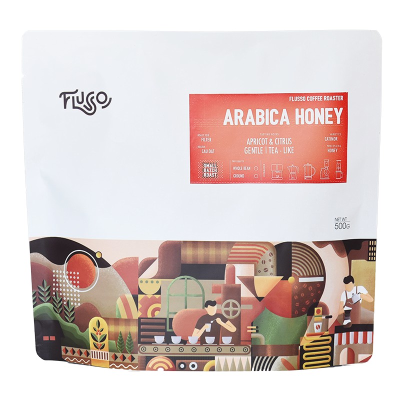 Cà Phê Nguyên Chất Flusso Hand Brew Arabica Honey