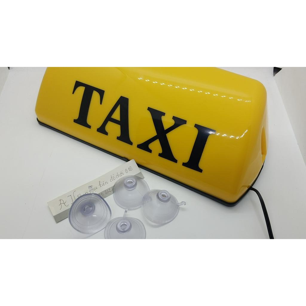 Mào TAXI hút nam châm có đèn LED gắn nóc ô tô, 28cm
