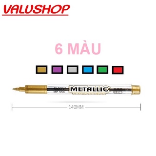 Bút lông nhũ metallic - craftwork pen 1.5mm baoke | mp550