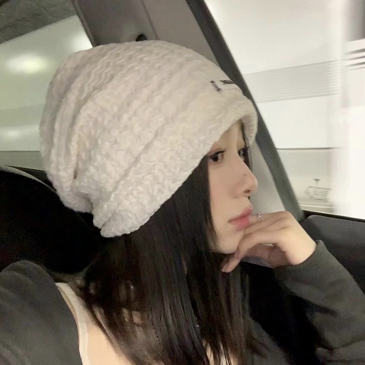 Mũ MG STUDIO vải cotton thiết kế gấp nếp