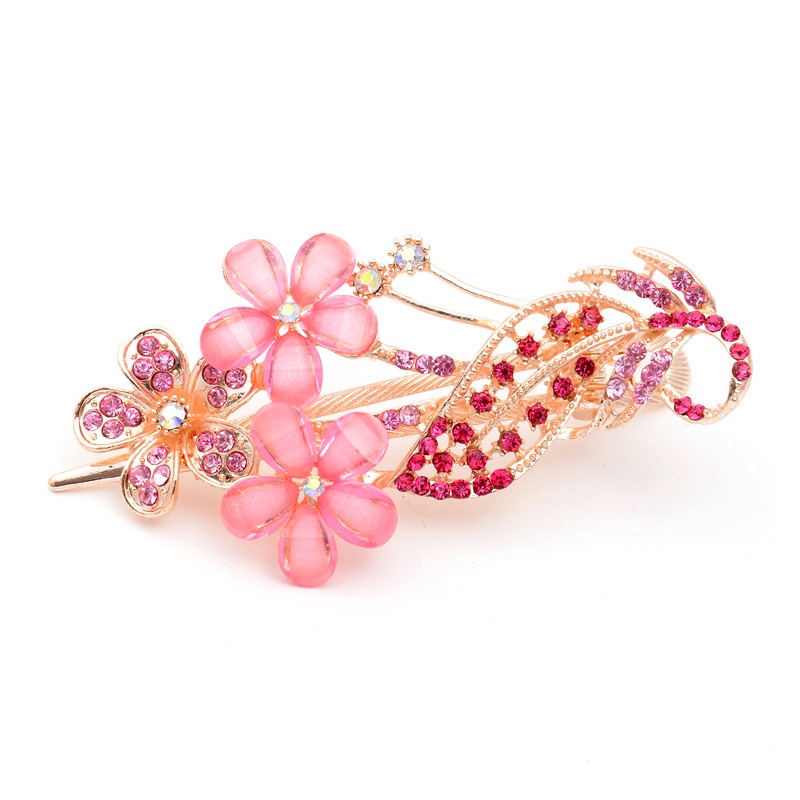 Kẹp Tóc Đính Pha Lê Phong Cách Hàn Quốc