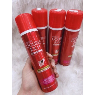 DOUBLE RICH mousse bọt tạo kiểu tóc HAID HOLD 150ml