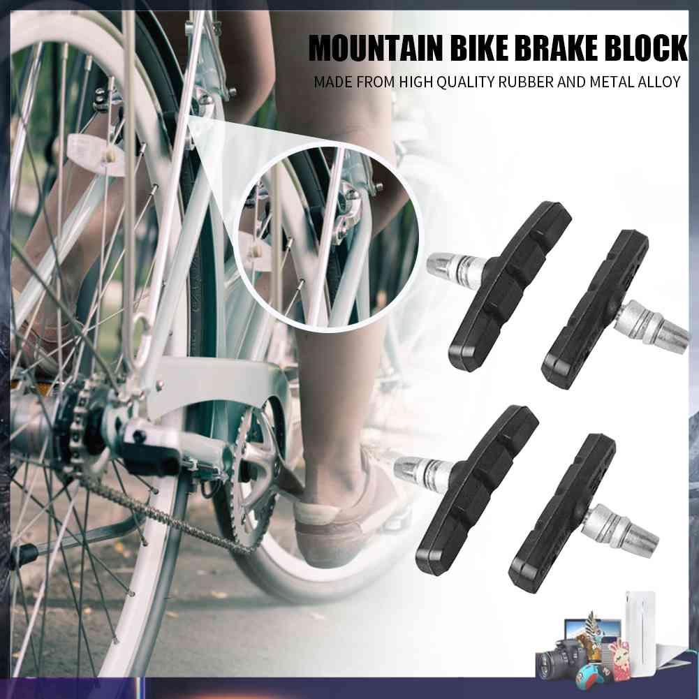 4 Má Phanh Xe Đạp Leo Núi Bằng Cao Su