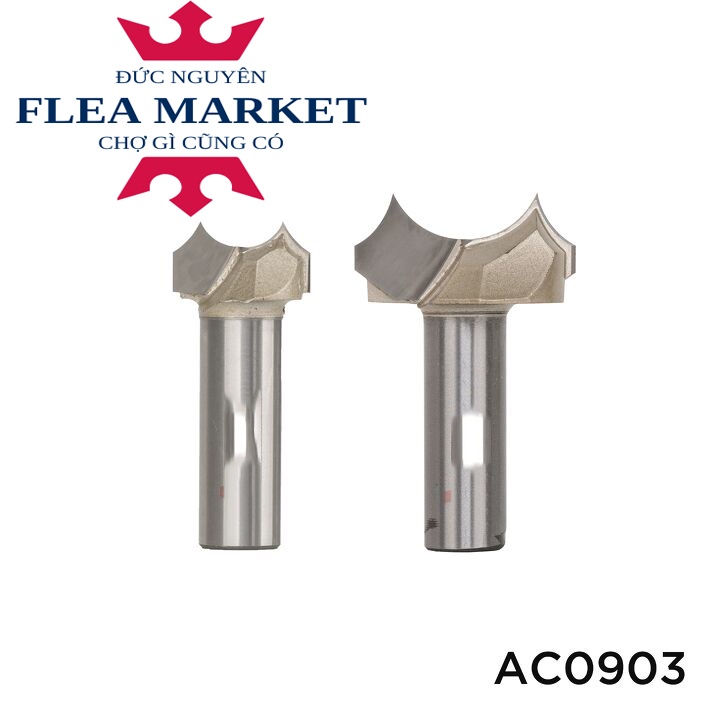 MŨI SOI GỖ PHAY CHỈ 10MM- 15MM CAO CẤP TIDEWAY
