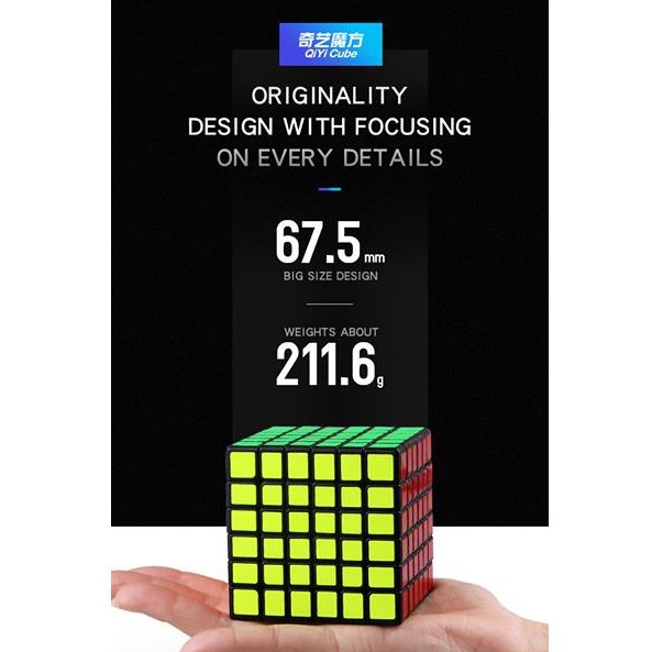 Rubik 6x6 QiYi QiFan 6x6x6