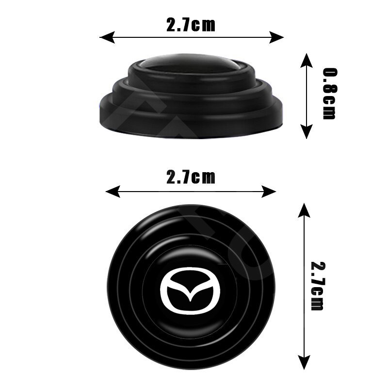 Vòng Đệm Chống Sốc Cách Âm Cho Cửa Xe Hơi Mazda 2 3 CX5 CX30 CX8 CX3 Mazda2 6 5 bl gp