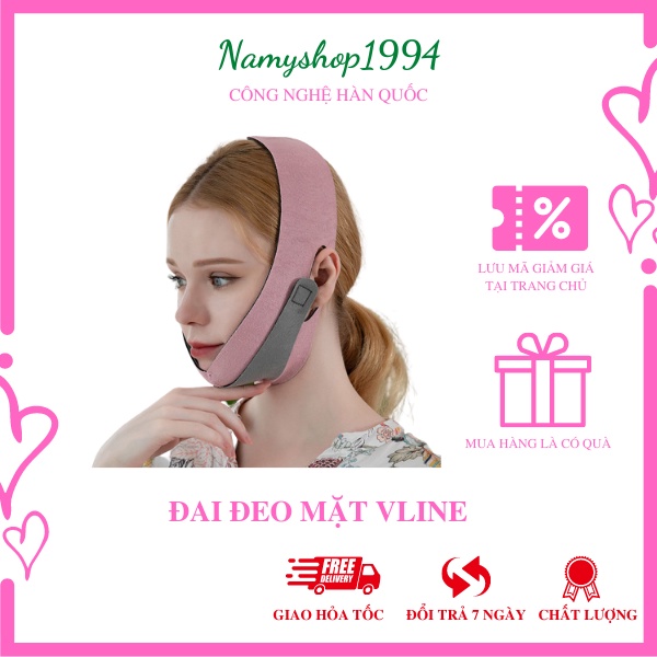 Đai đeo mặt, nâng cơ định hình khuôn mặt vline phong cách hàn quốc NMS004